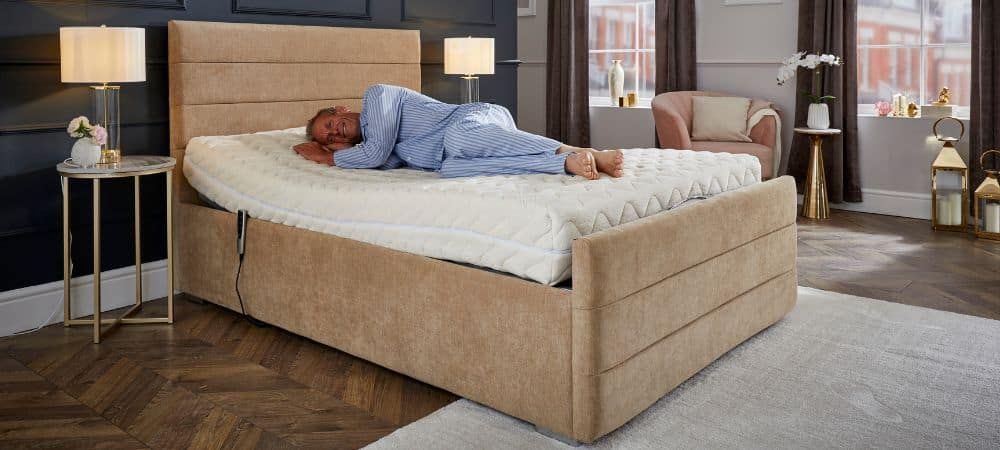 adjustable bed improves sleep