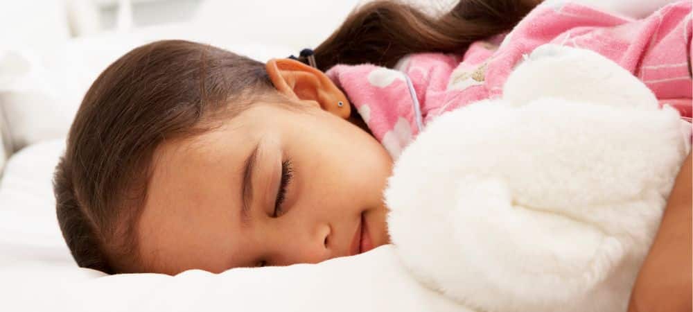 child asleep