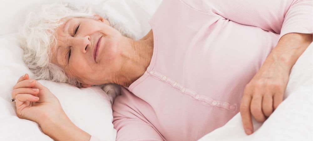 woman asleep